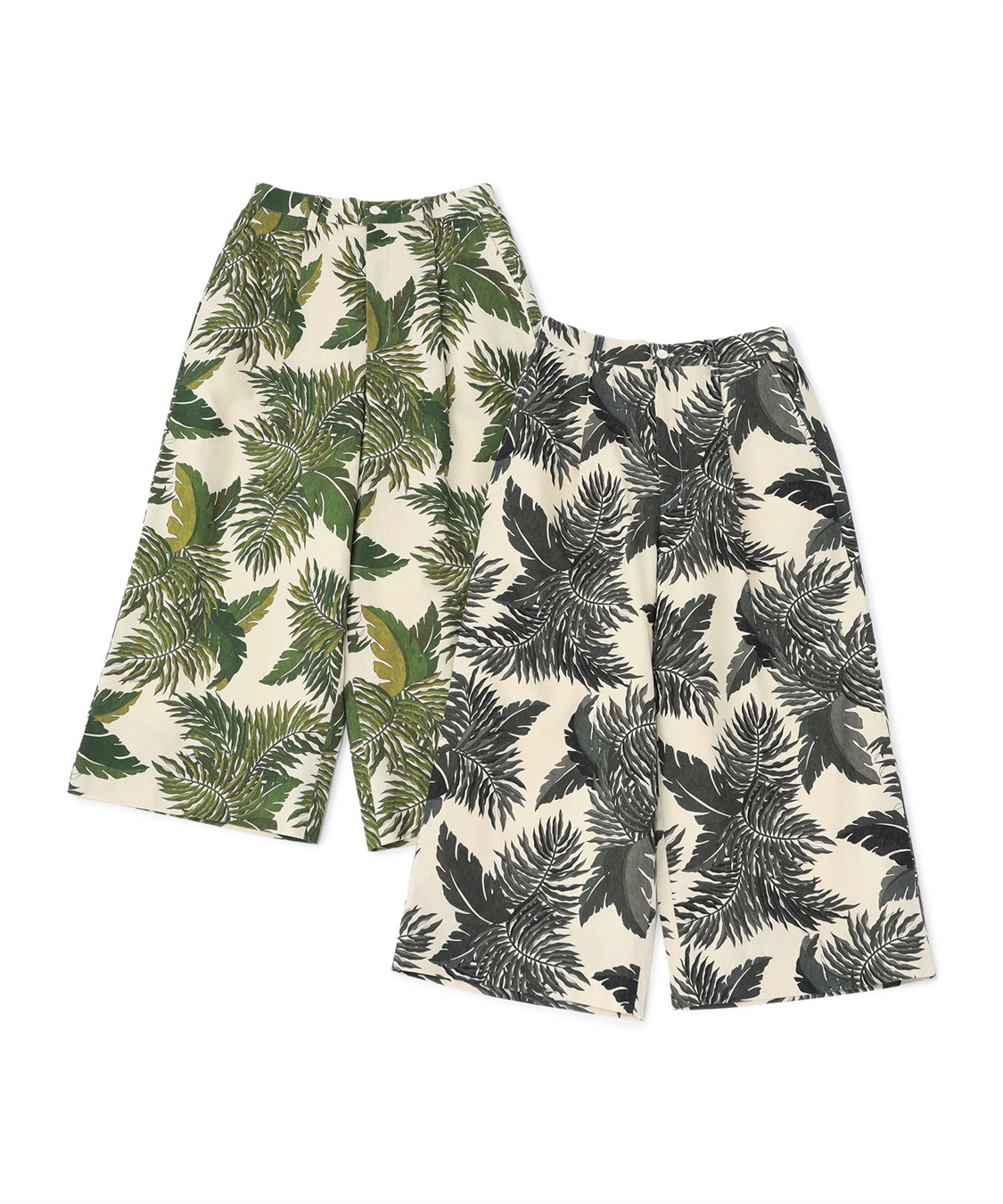 ATSURO TAYAMA ボタニカル柄ワイドパンツ_sub_8