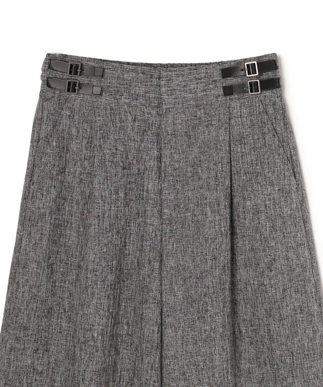 ATSURO TAYAMA ダブルベルトデザインワイドパンツ_sub_2