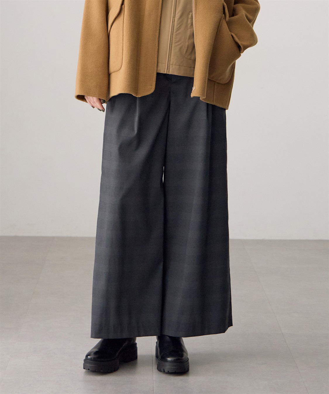 ATSURO TAYAMA ベルトデザインワイドパンツ_sub_10
