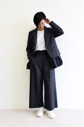ベルト付きテンセルワイドパンツ ATSURO TAYAMA｜クロスプラス