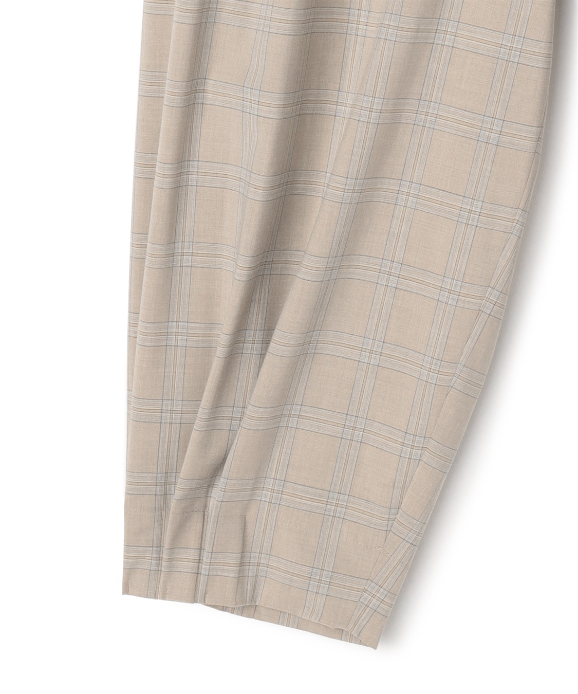 ATSURO TAYAMA 杢チェックタックパンツ_sub_4