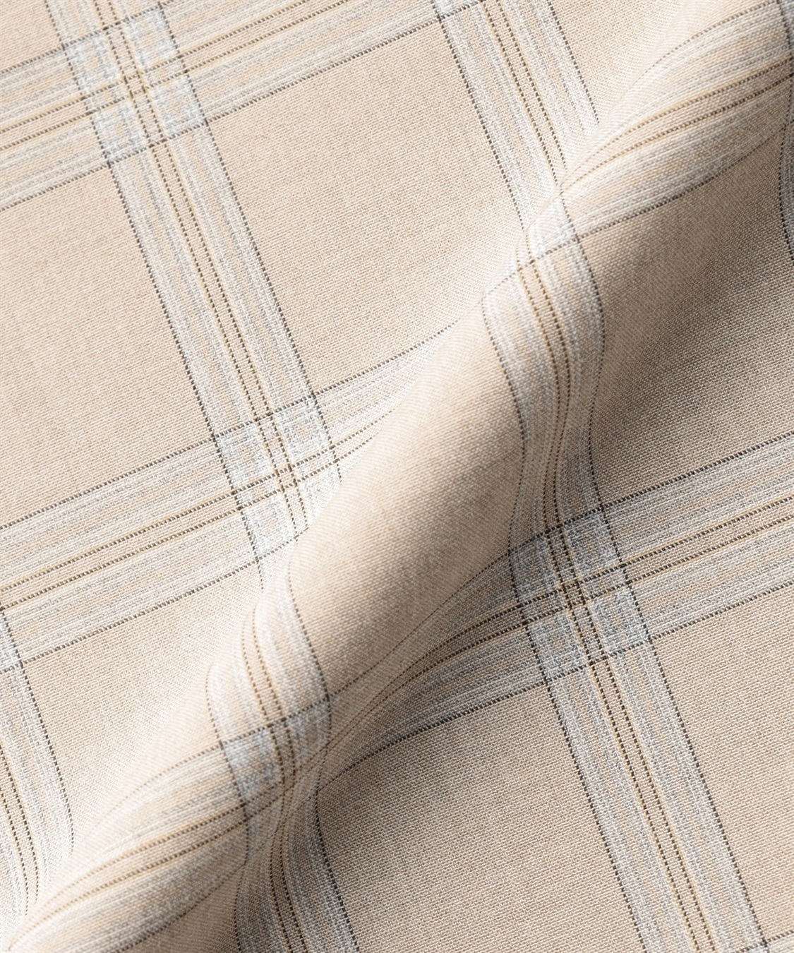 ATSURO TAYAMA 杢チェックタックパンツ_sub_5