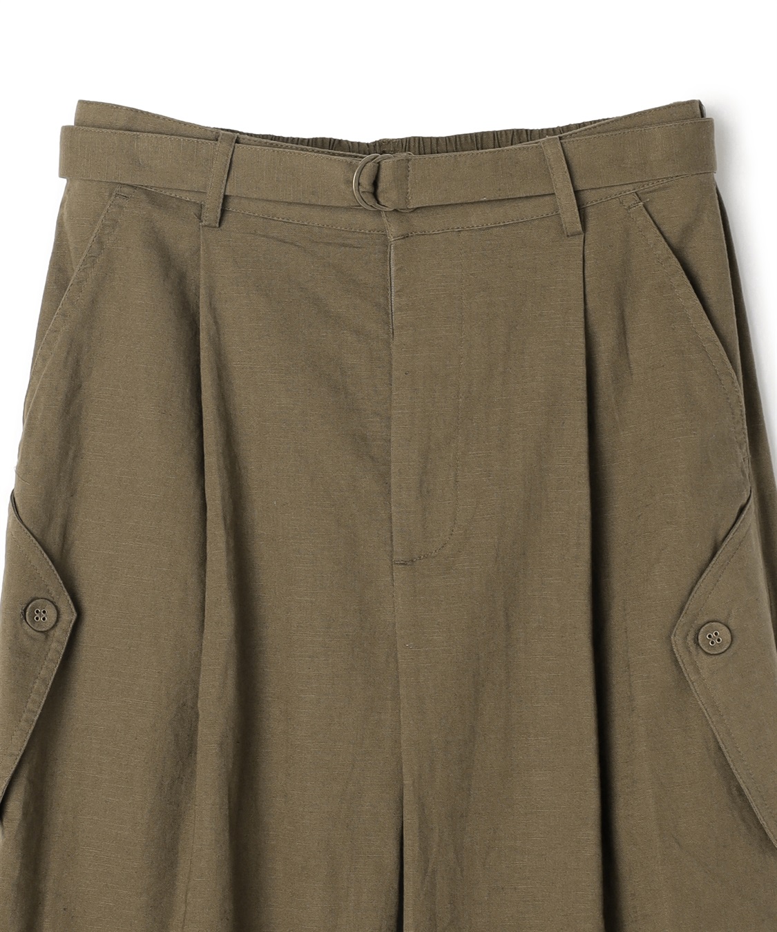 ATSURO TAYAMA 【ART OF GARDEN】コットン×リネンワイドパンツ_sub_2