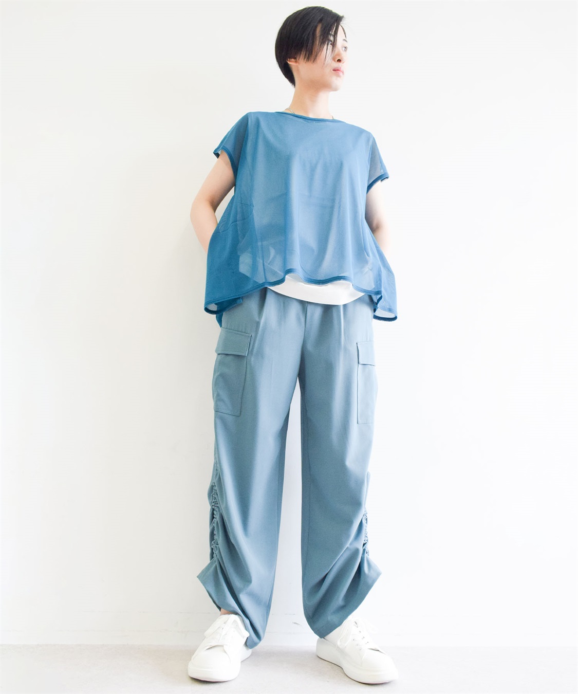 ATSURO TAYAMA カーゴワイドパンツ_sub_1