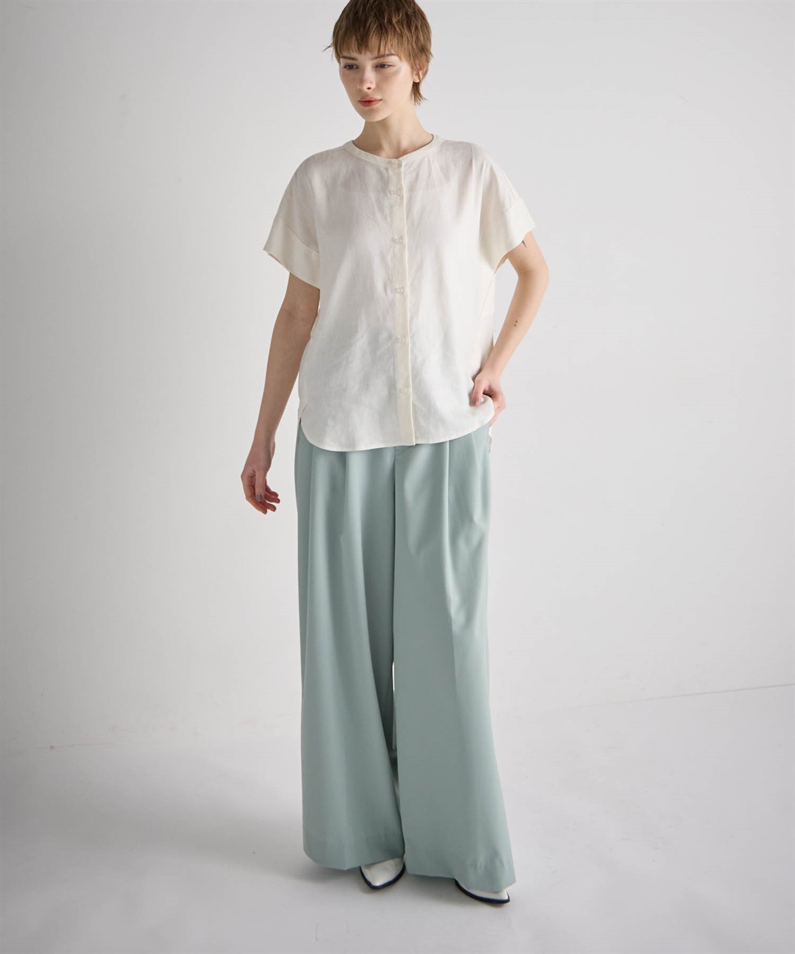 ATSURO TAYAMA タックワイドパンツ_sub_23