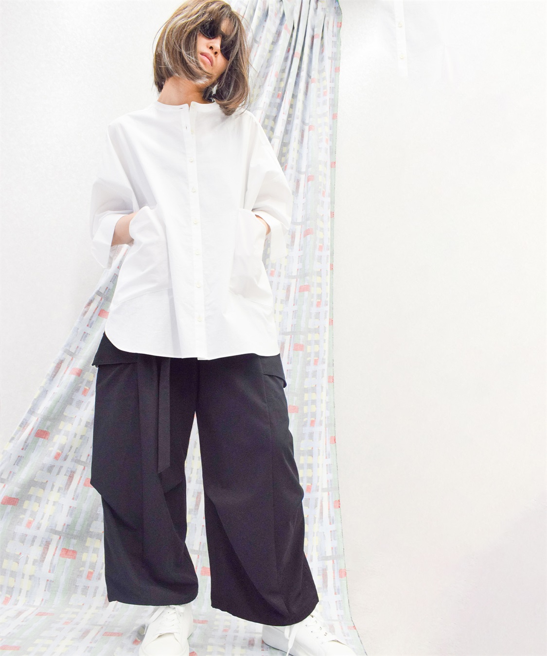 ATSURO TAYAMA レーヨンカーゴパンツ_sub_4