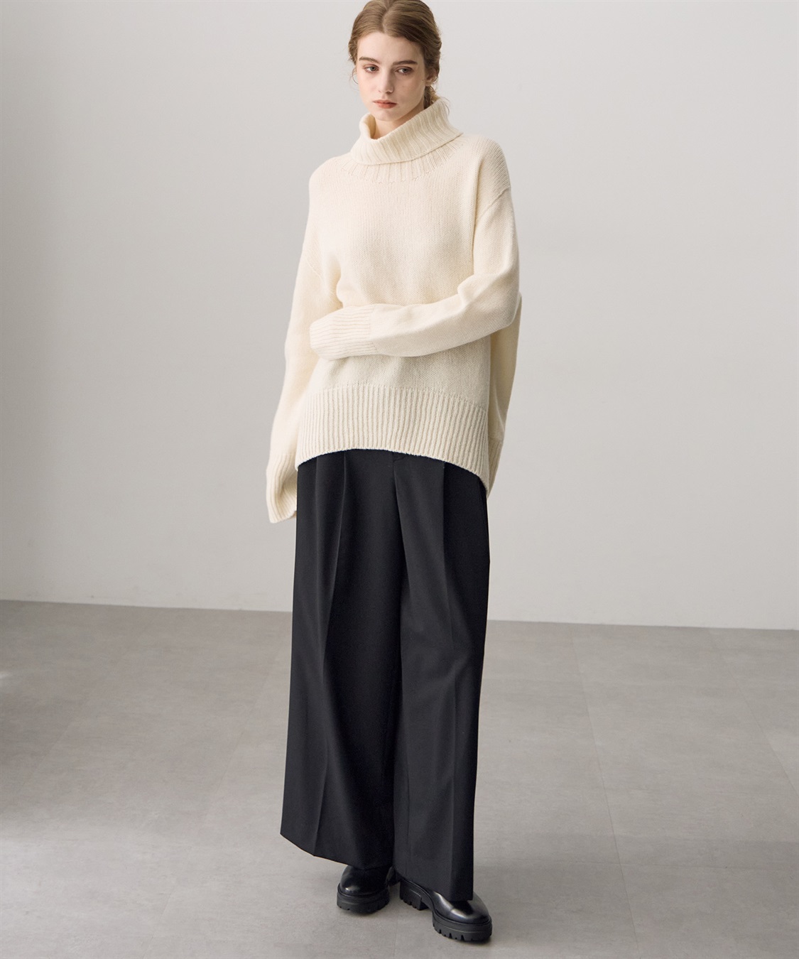 ATSURO TAYAMA ツータックワイドパンツ_sub_6