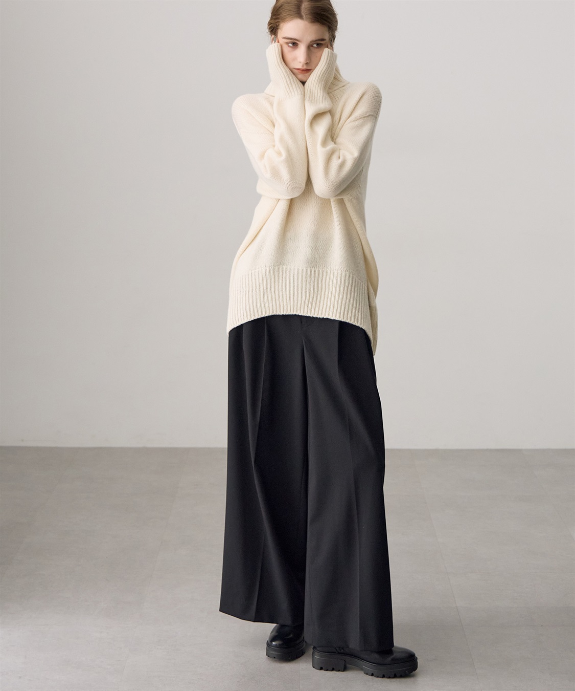 ATSURO TAYAMA ツータックワイドパンツ_sub_8