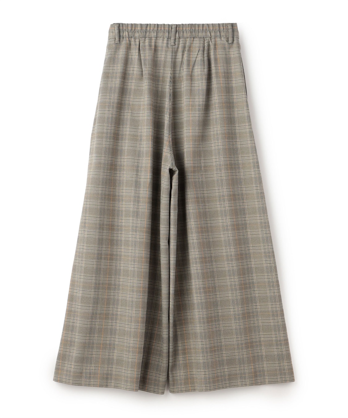 ATSURO TAYAMA タックプリーツチェック柄フレアパンツ_sub_13