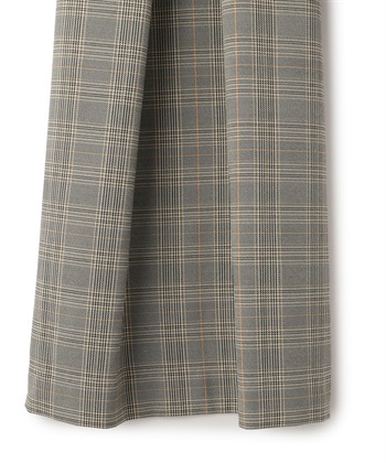 ATSURO TAYAMA タックプリーツチェック柄フレアパンツ_subthumb_16