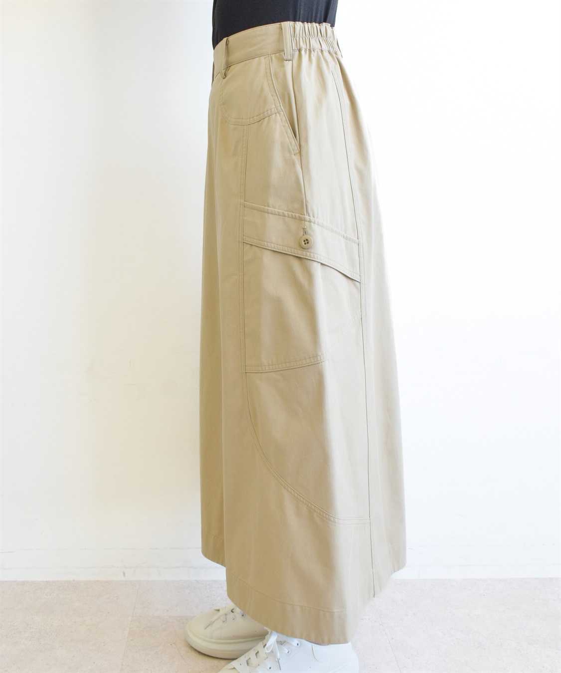 ATSURO TAYAMA ツイルカーゴ風スカート_sub_1