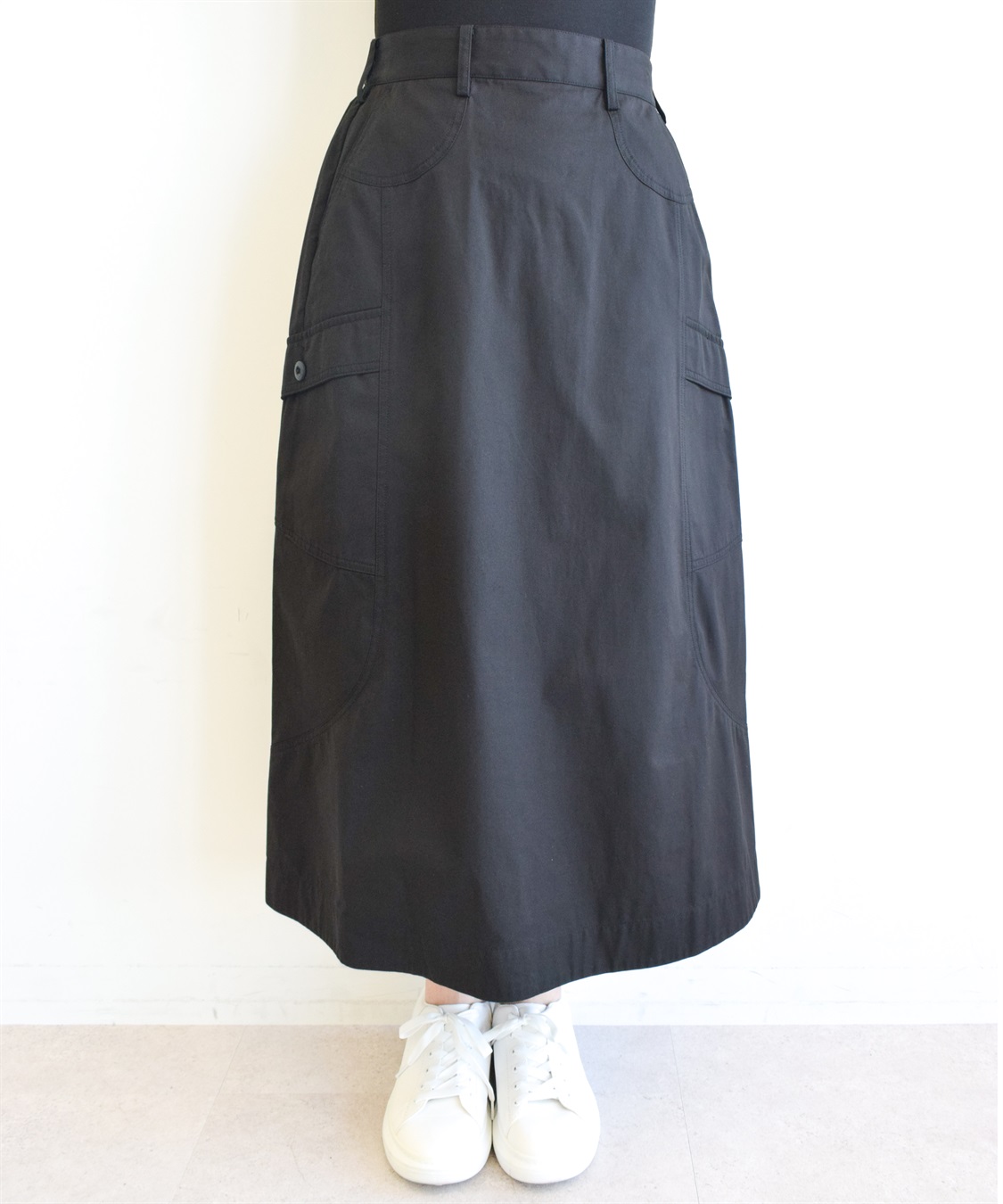 ATSURO TAYAMA ツイルカーゴ風スカート_sub_4