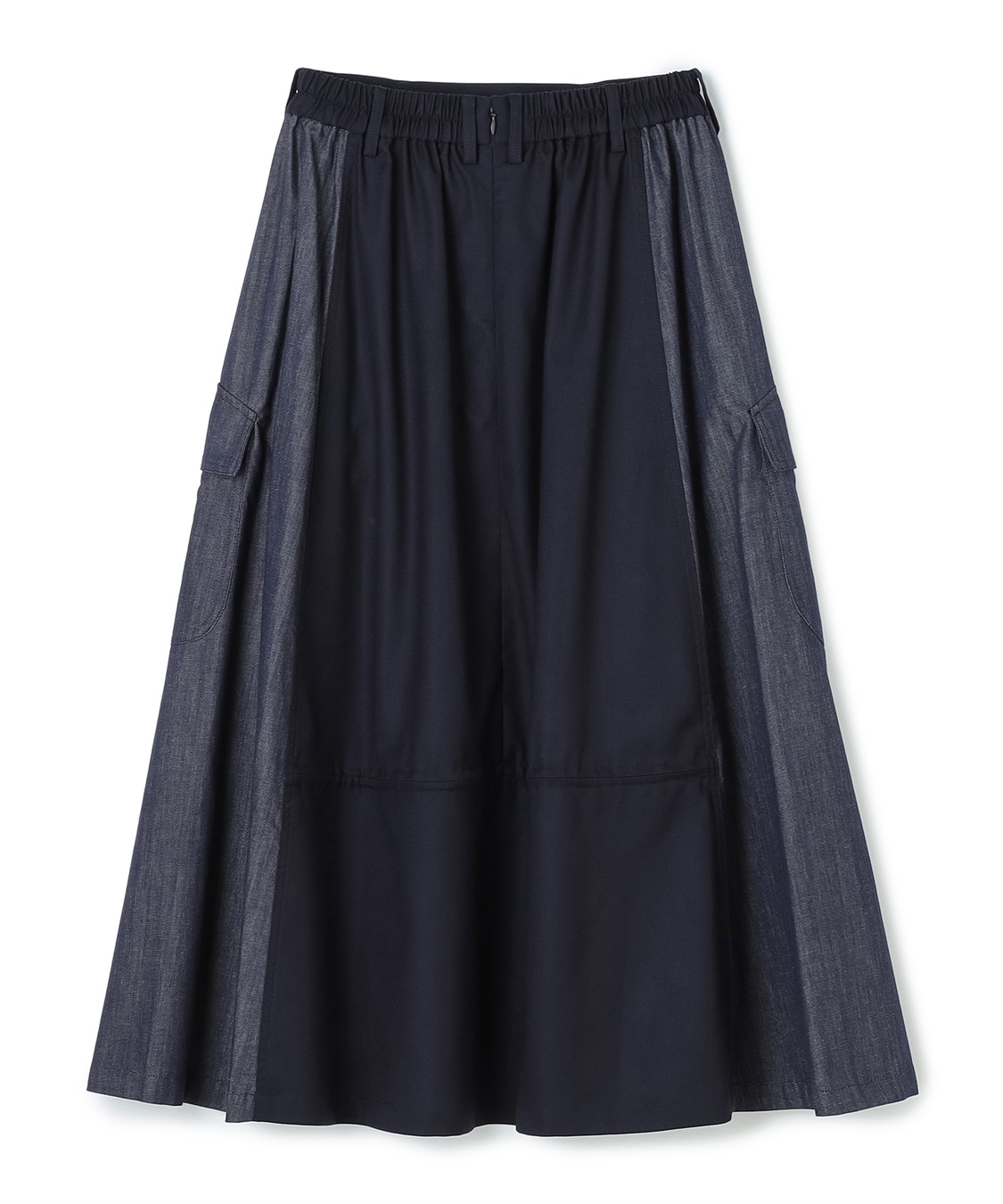 ATSURO TAYAMA サイド切り替えフレアスカート_sub_4