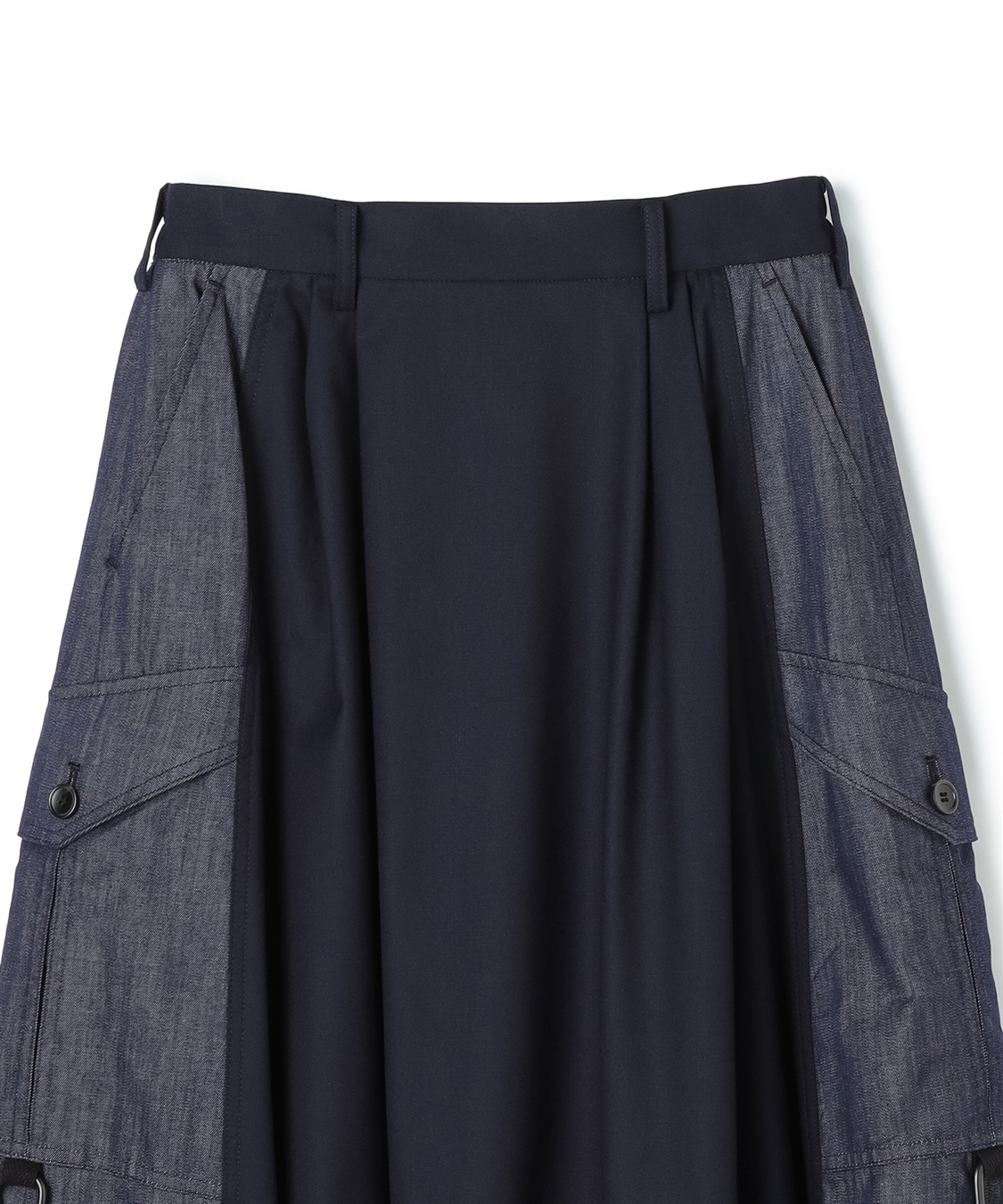 ATSURO TAYAMA サイド切り替えフレアスカート_sub_7