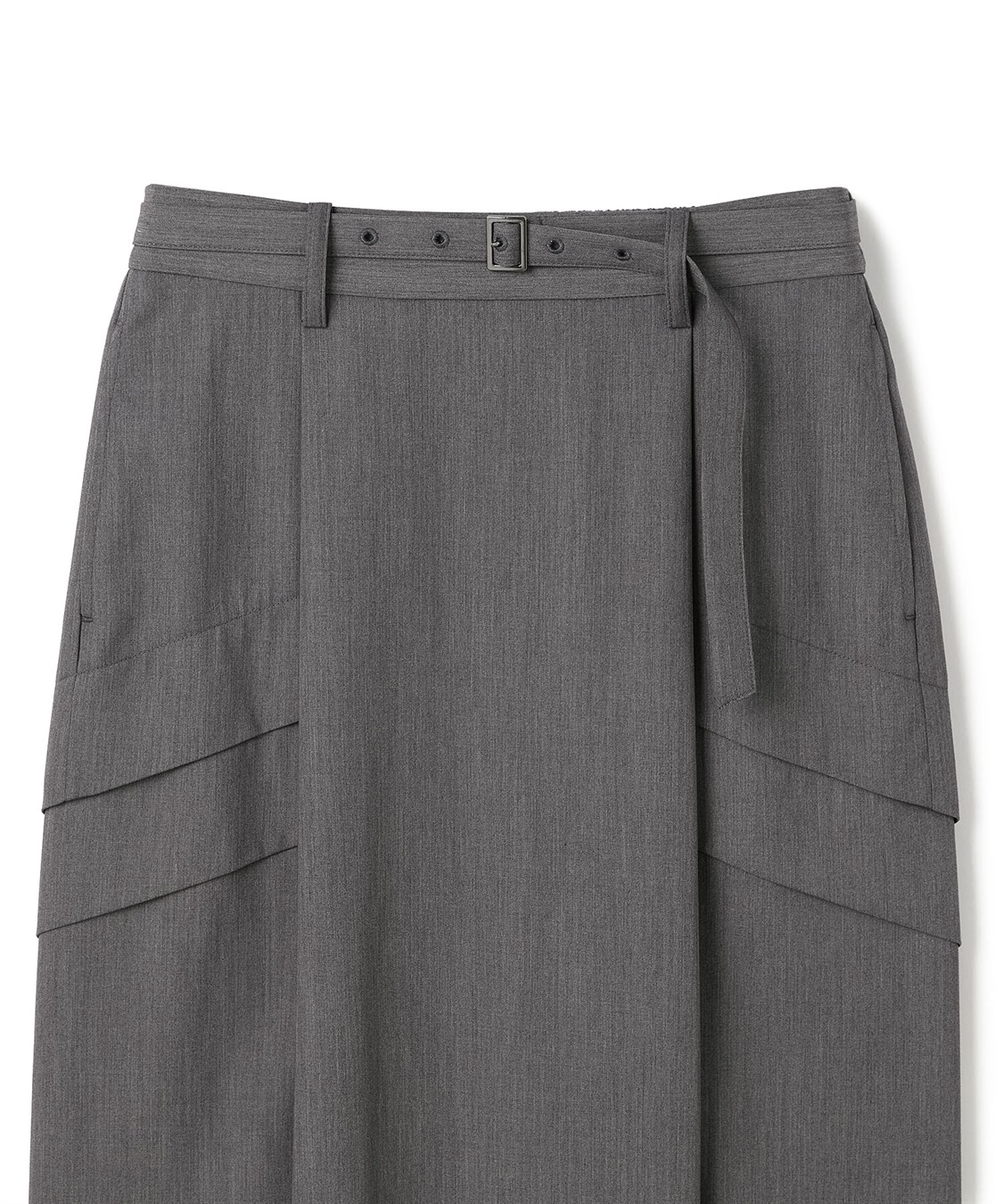 ATSURO TAYAMA ギャバジンタックスカート_sub_4