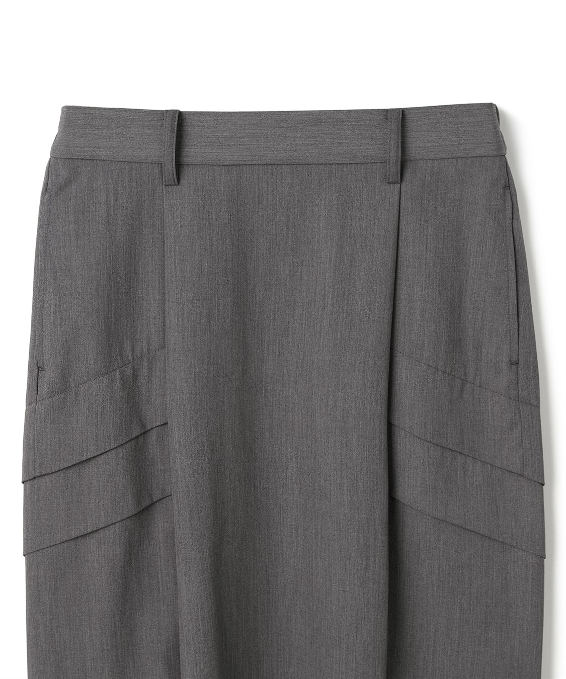 ATSURO TAYAMA ギャバジンタックスカート_sub_5