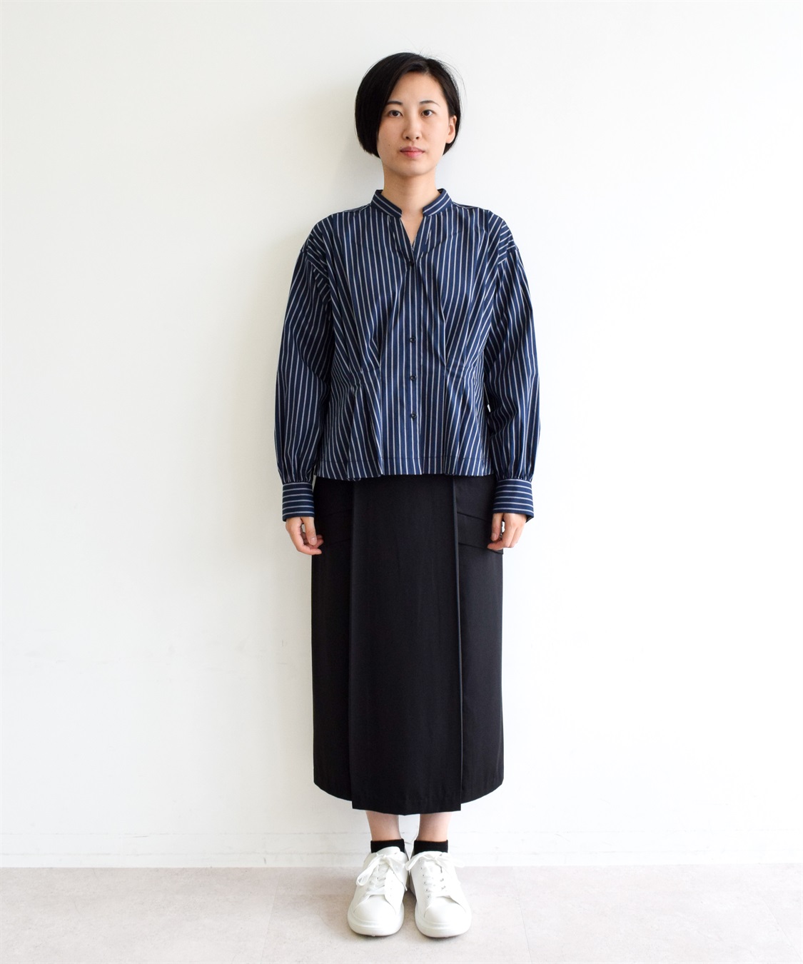 ATSURO TAYAMA ギャバジンタックスカート_sub_10