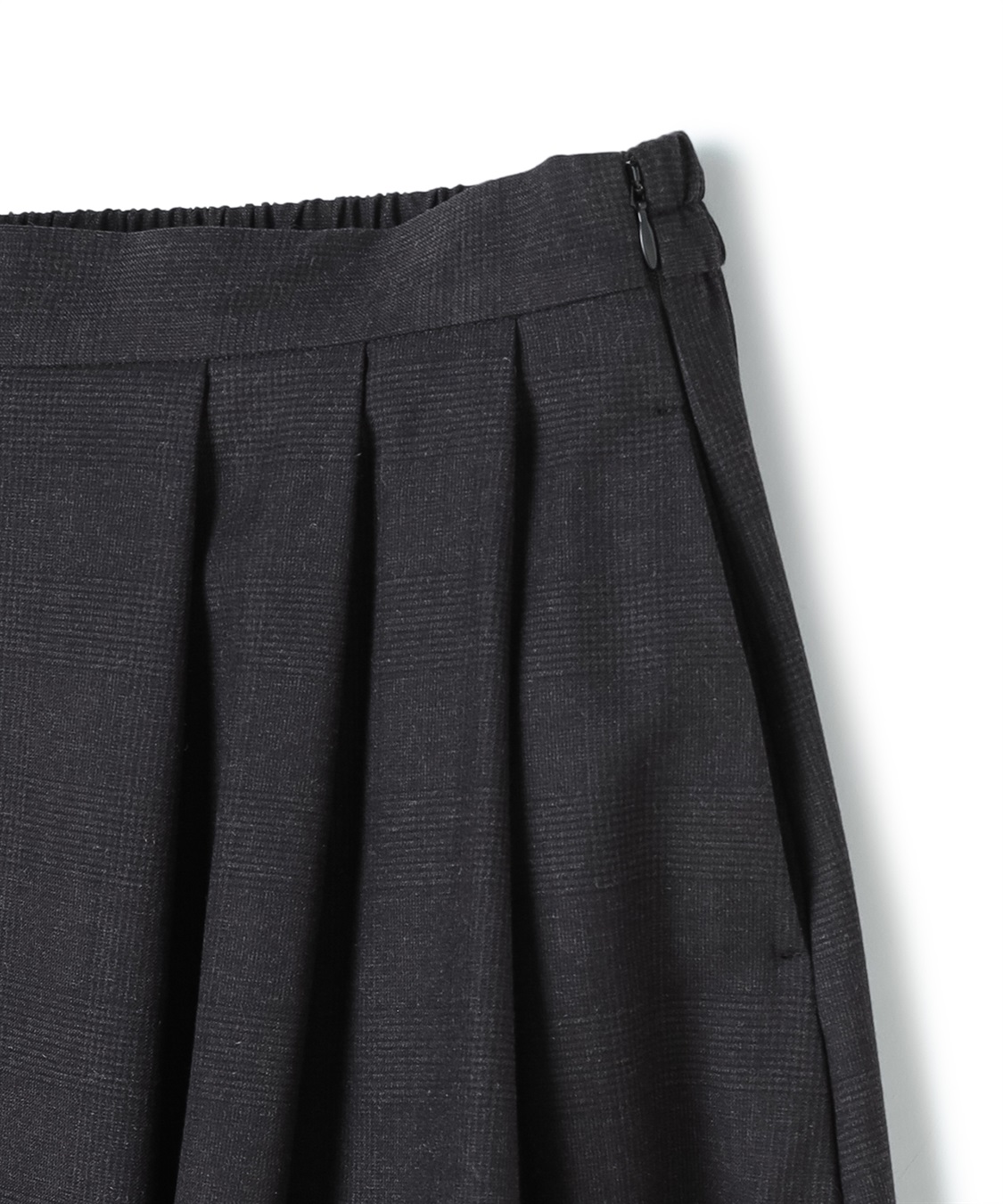 ATSURO TAYAMA グレンチェック柄ロング丈スカート_sub_5