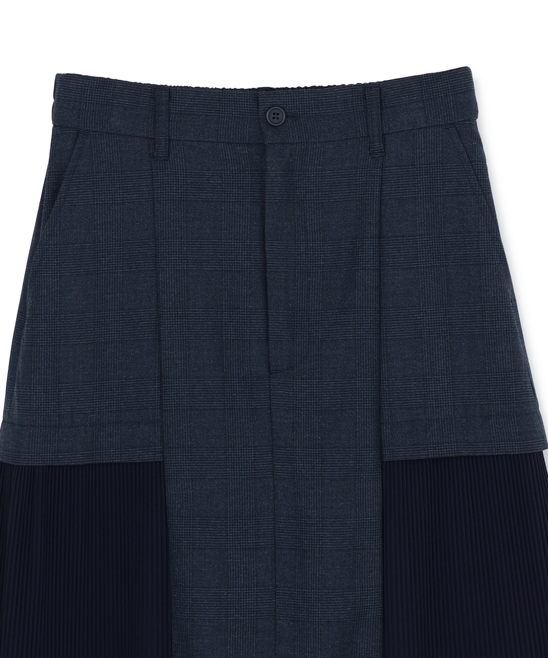 ATSURO TAYAMA 異素材コンビネーションフレアロングスカート_sub_4