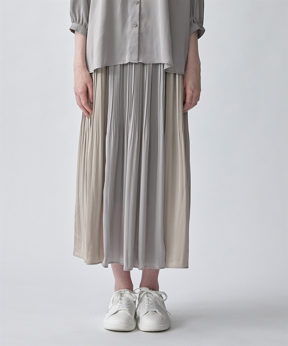 ATSURO TAYAMA プリーツギャザースカート_sub_3