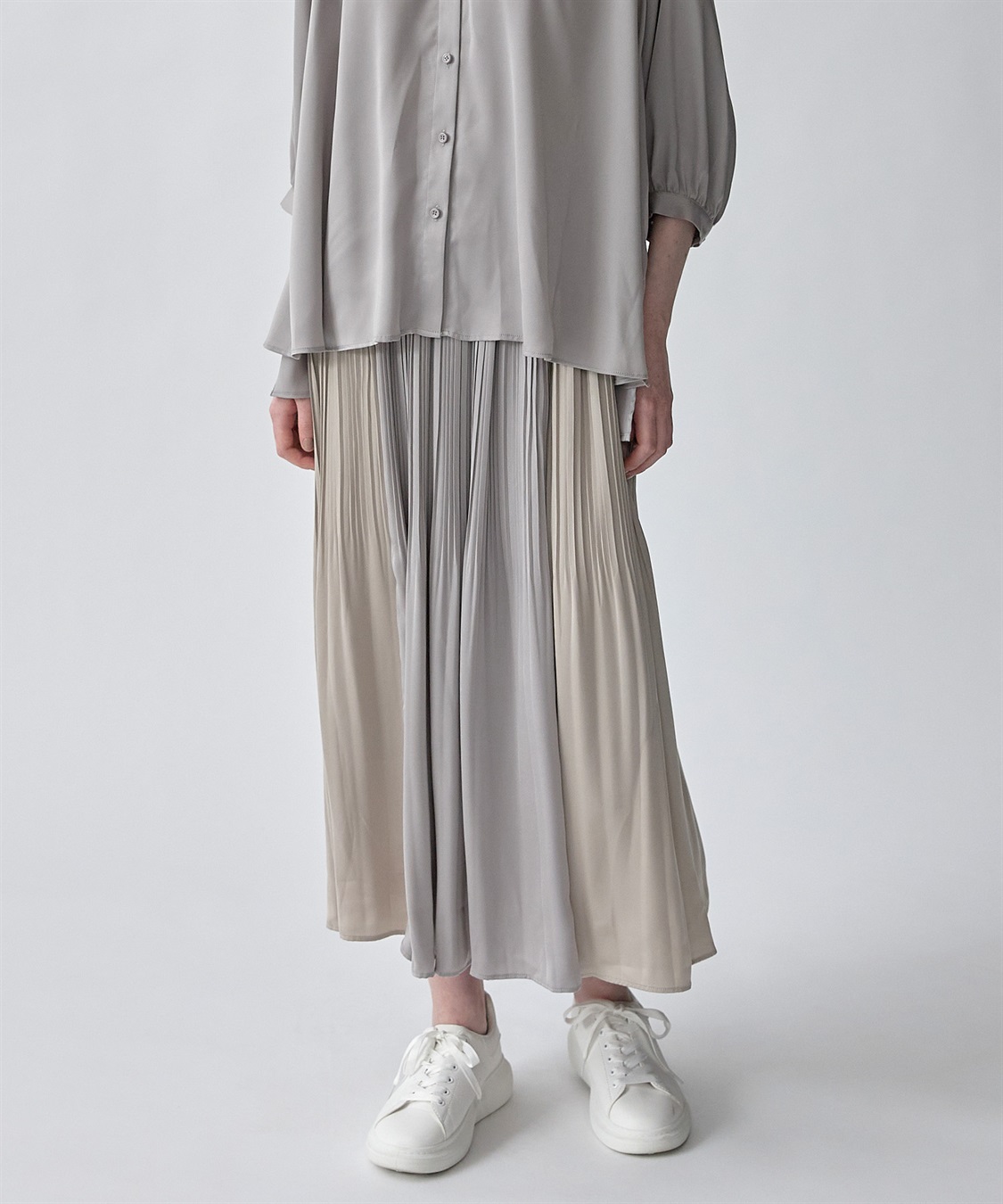 ATSURO TAYAMA プリーツギャザースカート_sub_4