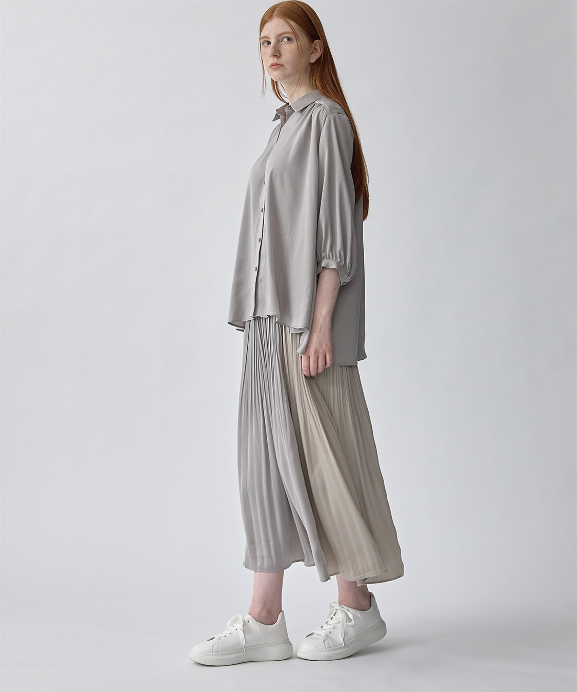ATSURO TAYAMA プリーツギャザースカート_sub_6
