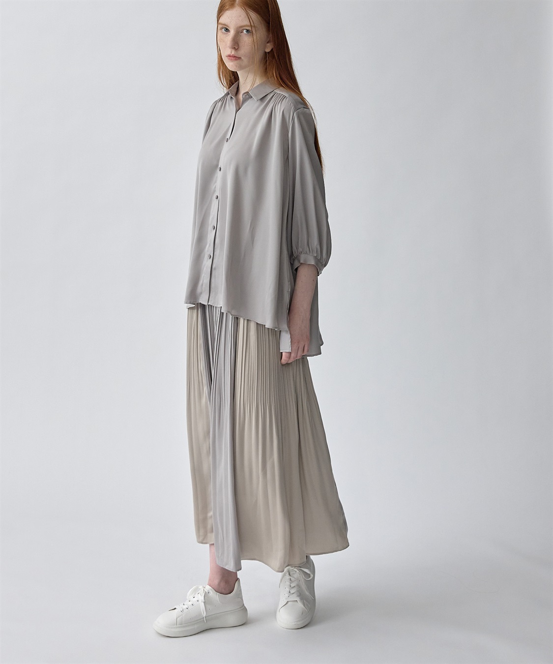 ATSURO TAYAMA プリーツギャザースカート_sub_7