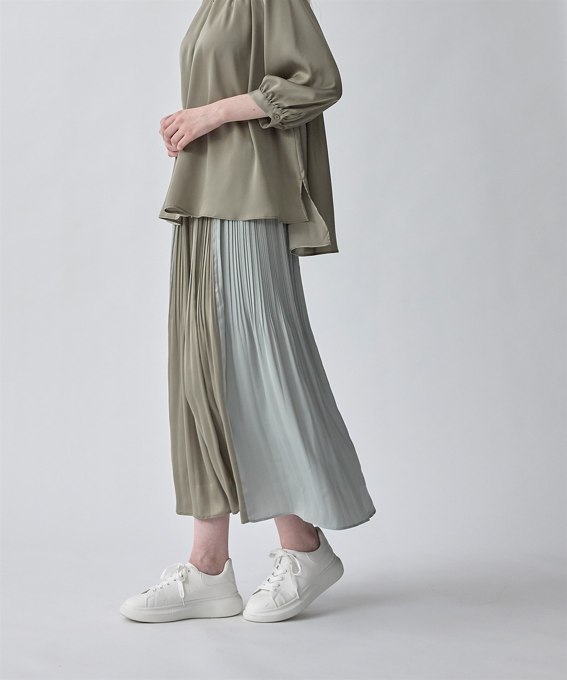 ATSURO TAYAMA プリーツギャザースカート_sub_20