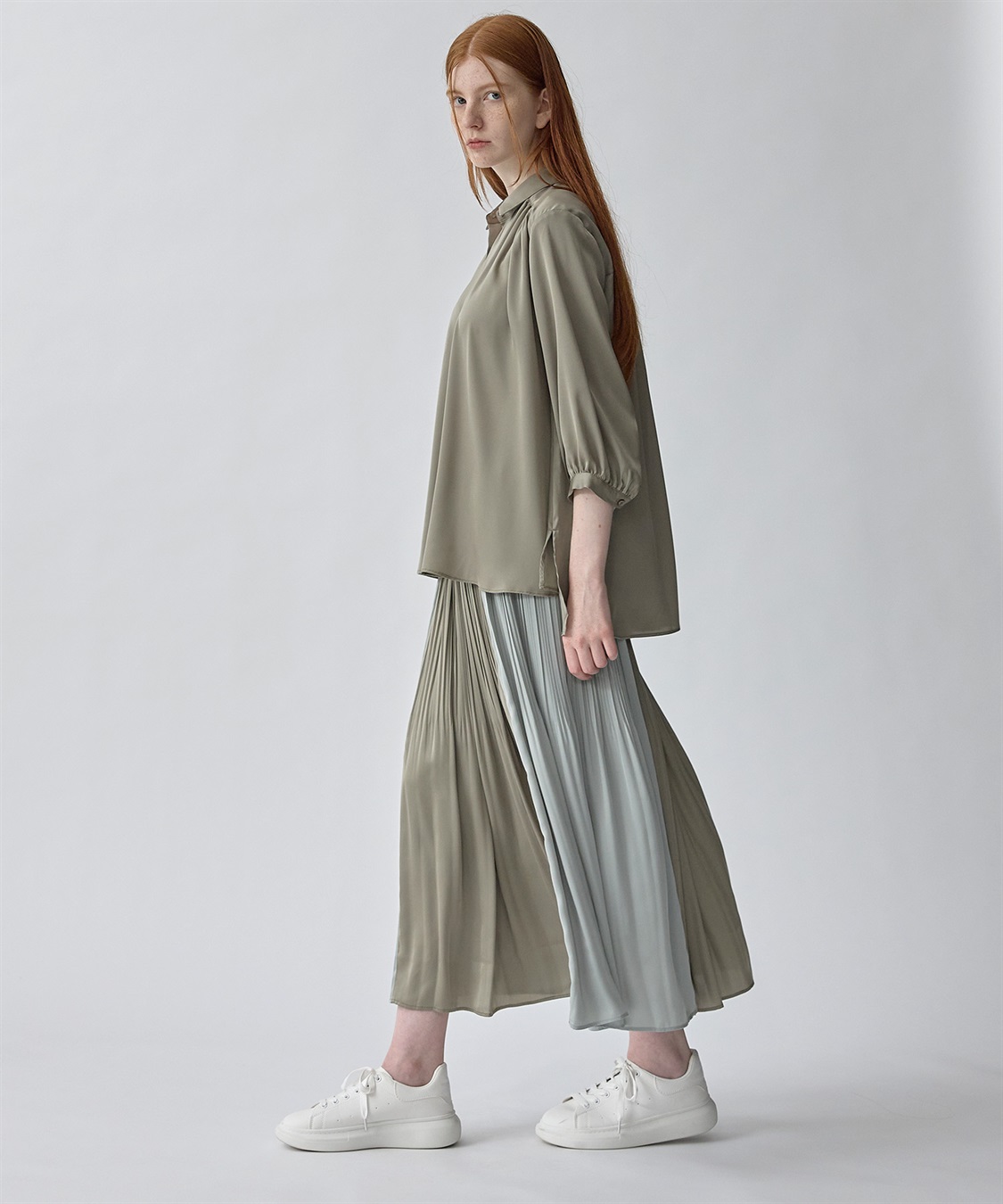 ATSURO TAYAMA プリーツギャザースカート_sub_24