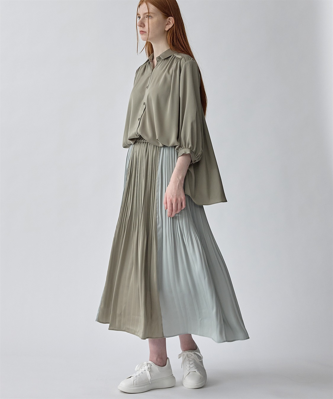 ATSURO TAYAMA プリーツギャザースカート_sub_25