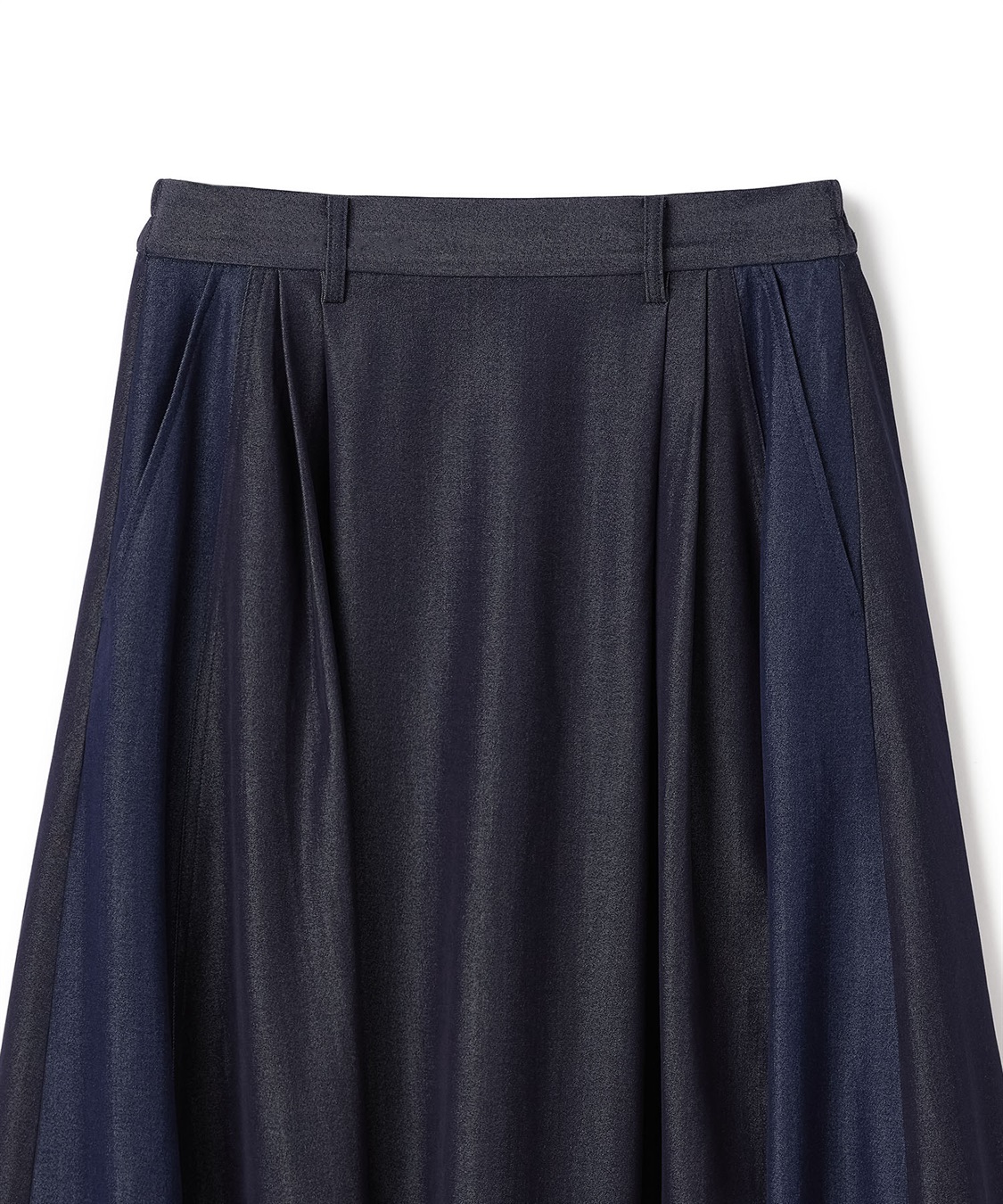 ATSURO TAYAMA ポリエステル混デニムスカート_sub_15