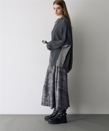 ATSURO TAYAMA アートプリントタックフレアスカート_subthumb_11