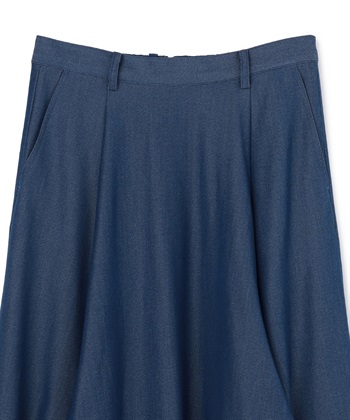 ATSURO TAYAMA タック入りフレアロングスカート_subthumb_3