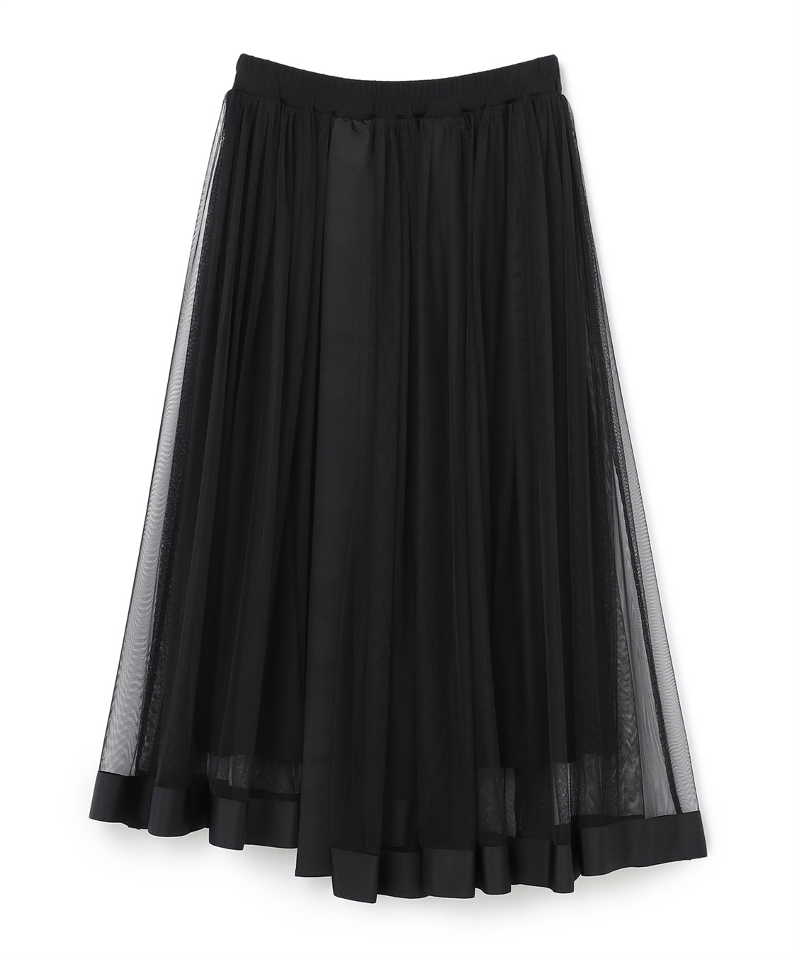 ATSURO TAYAMA メッシュギャザースカート_sub_1