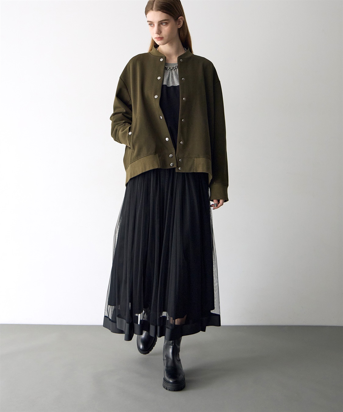 ATSURO TAYAMA メッシュギャザースカート_sub_11