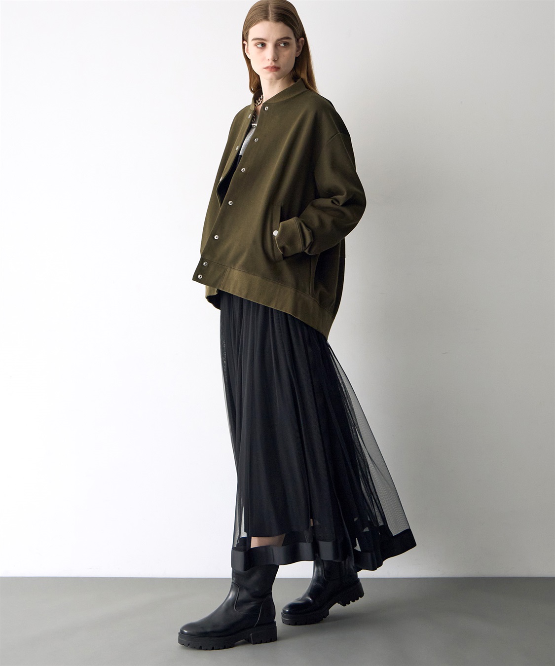 ATSURO TAYAMA メッシュギャザースカート_sub_13