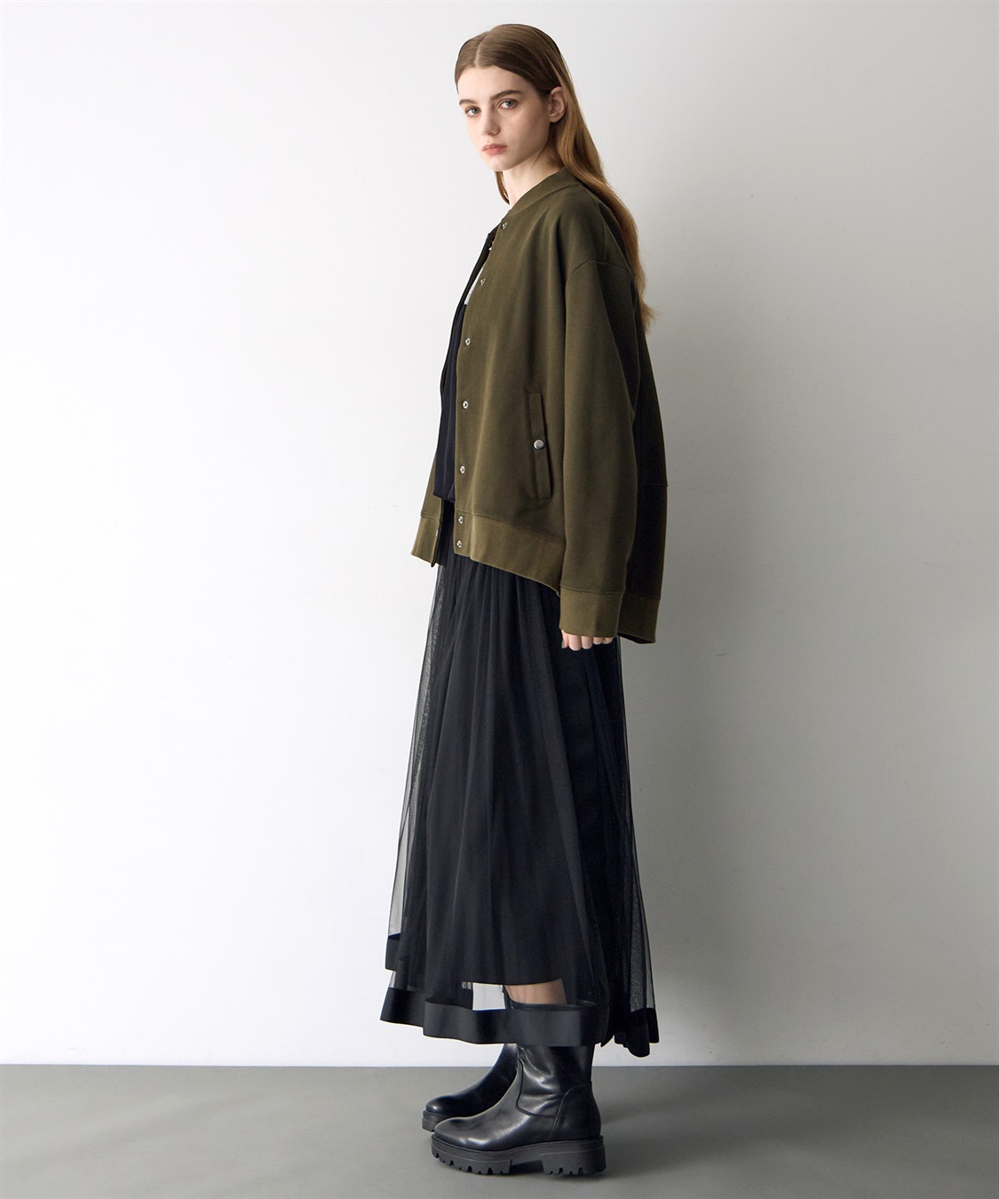 ATSURO TAYAMA メッシュギャザースカート_sub_14