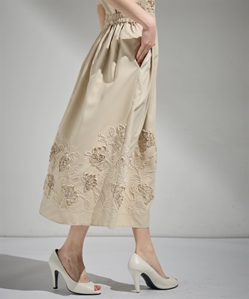 ATSURO TAYAMA テープ刺繍入りロング丈スカート_subthumb_3