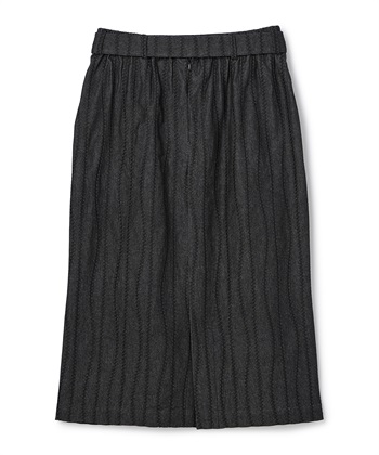 ATSURO TAYAMA コットンストレッチベルテッドデニムスカート_subthumb_2