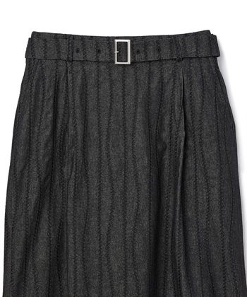 ATSURO TAYAMA コットンストレッチベルテッドデニムスカート_subthumb_3