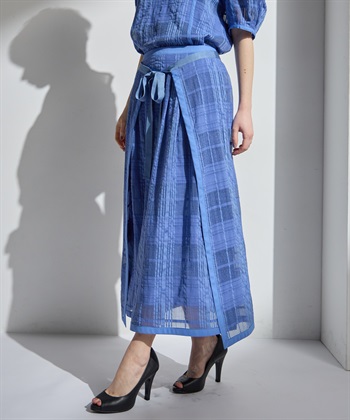 ATSURO TAYAMA シースルーチェックスカート_subthumb_5