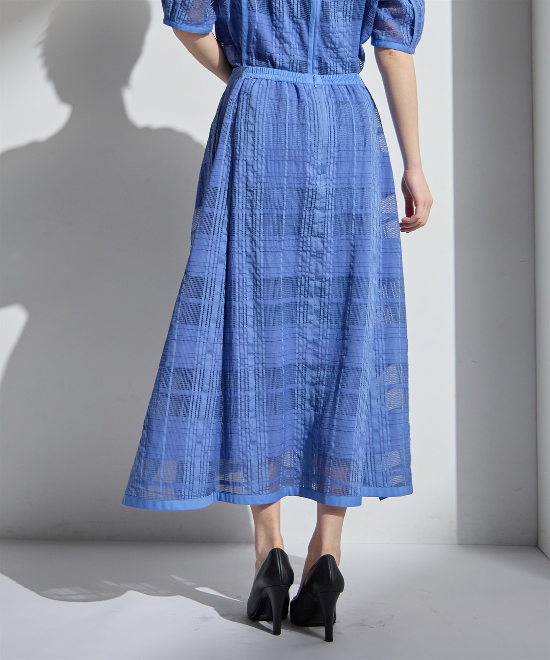 ATSURO TAYAMA シースルーチェックスカート_sub_6