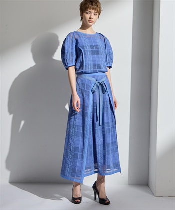 ATSURO TAYAMA シースルーチェックスカート_subthumb_7