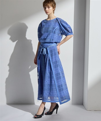 ATSURO TAYAMA シースルーチェックスカート_subthumb_10