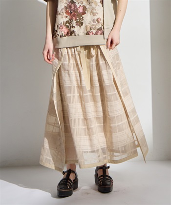 ATSURO TAYAMA シースルーチェックスカート_subthumb_19