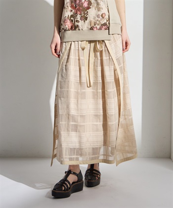 ATSURO TAYAMA シースルーチェックスカート_subthumb_20