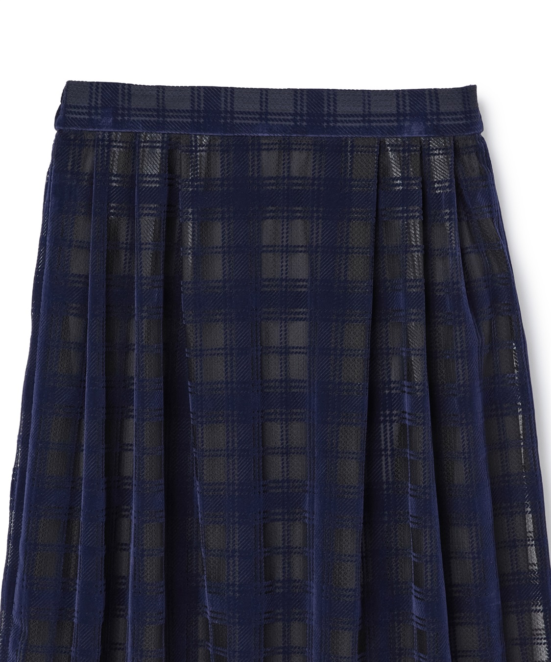 ATSURO TAYAMA フロッキープリントシアーロングスカート_sub_3