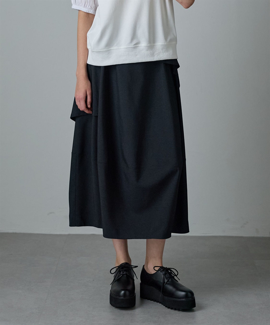 ATSURO TAYAMA レーヨンデニムバルーンスカート_sub_22