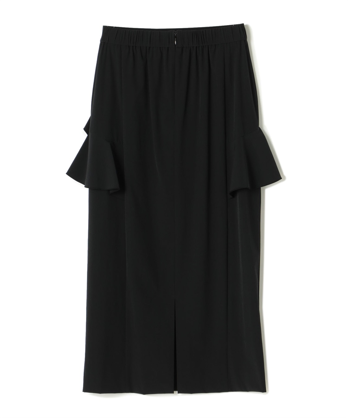 ATSURO TAYAMA ナイロンストレッチフリルペンシルスカート_sub_1