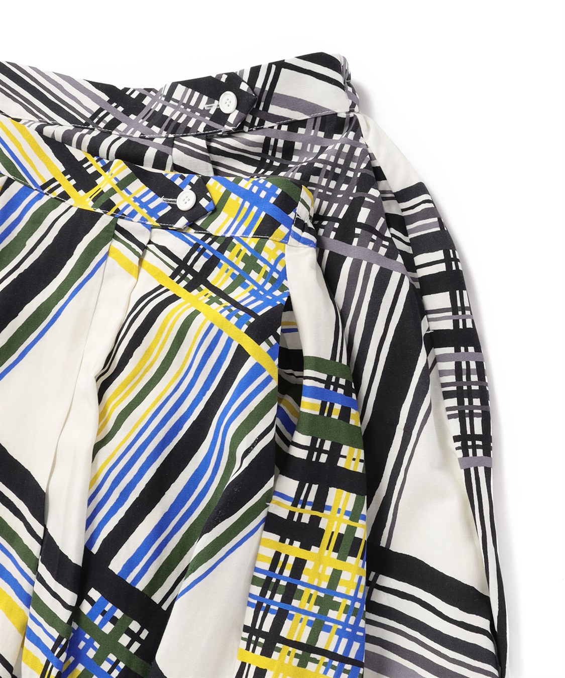 ATSURO TAYAMA バイヤスチェックタックスカート_sub_8